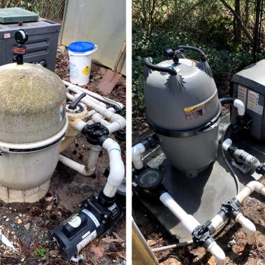 New Equipment + Pad Install