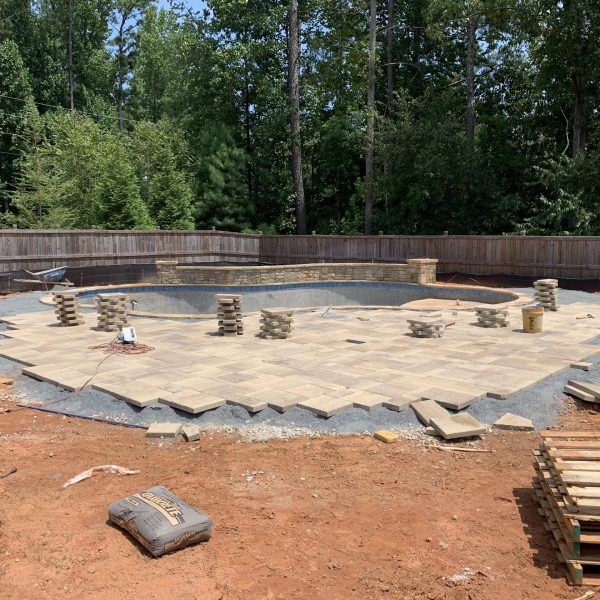 Pavers Laid (8/11/2020)